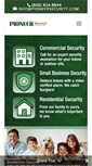 Mobile Screenshot of pioneersecurity.com